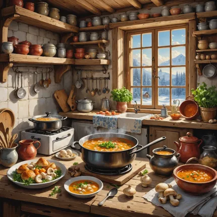 Искусство приготовления супа из замороженных белых грибов: секреты и советы