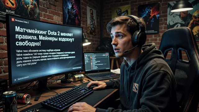 Матчмейкинг Dota 2 меняет правила. Мейнеры вздохнут свободно!